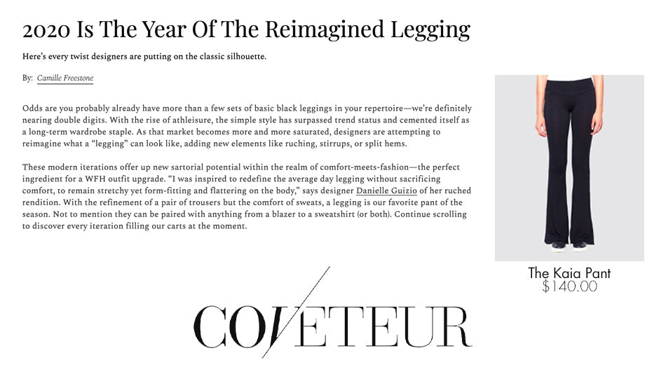 2020 Is the Year of the Reimagined Legging – Bleusalt