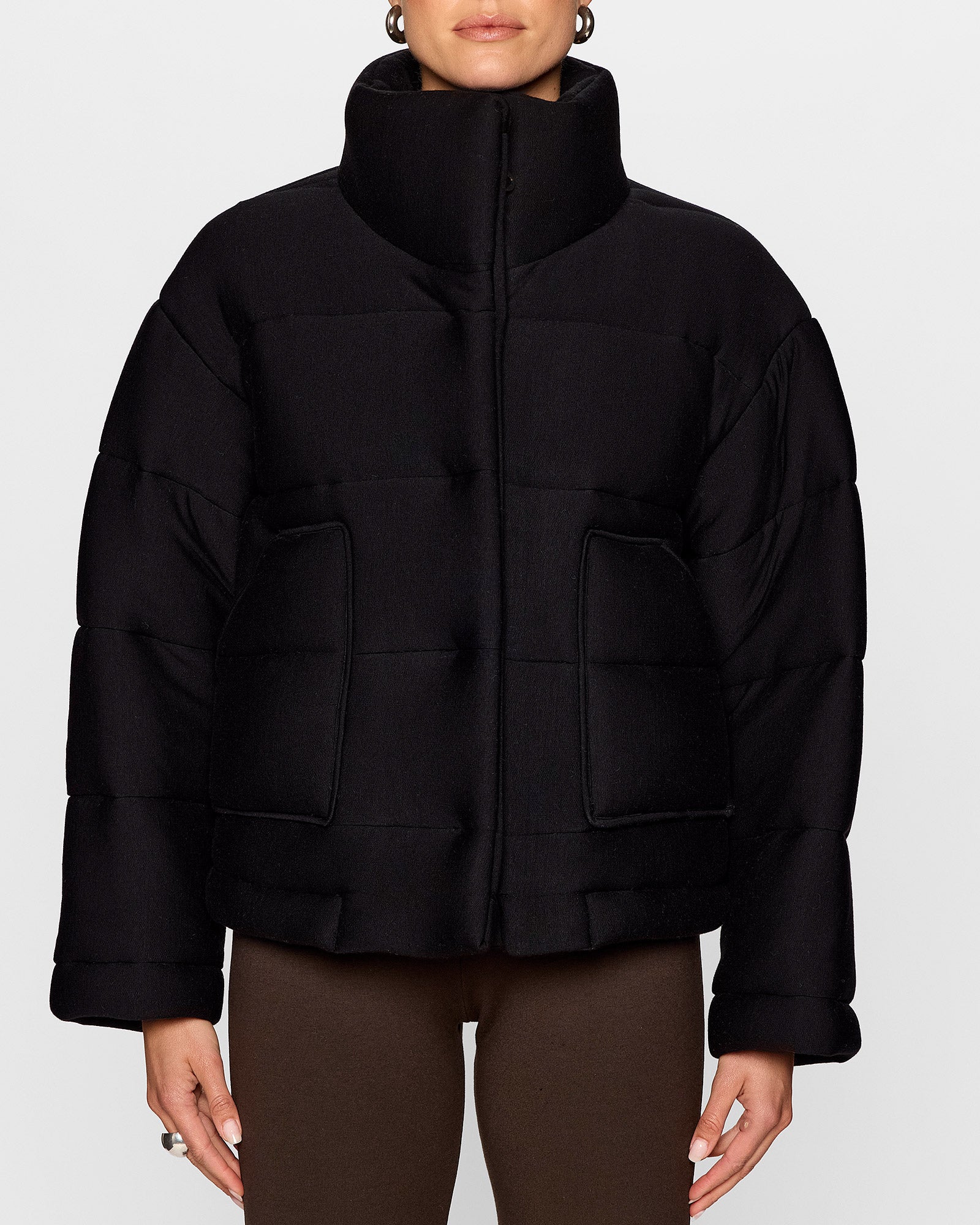 Black | The Puffer Jacket by Bleusalt