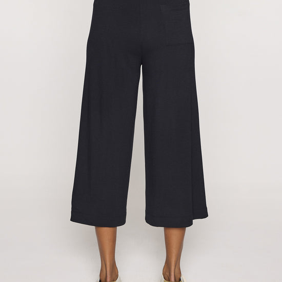 Black | The Culottes Back