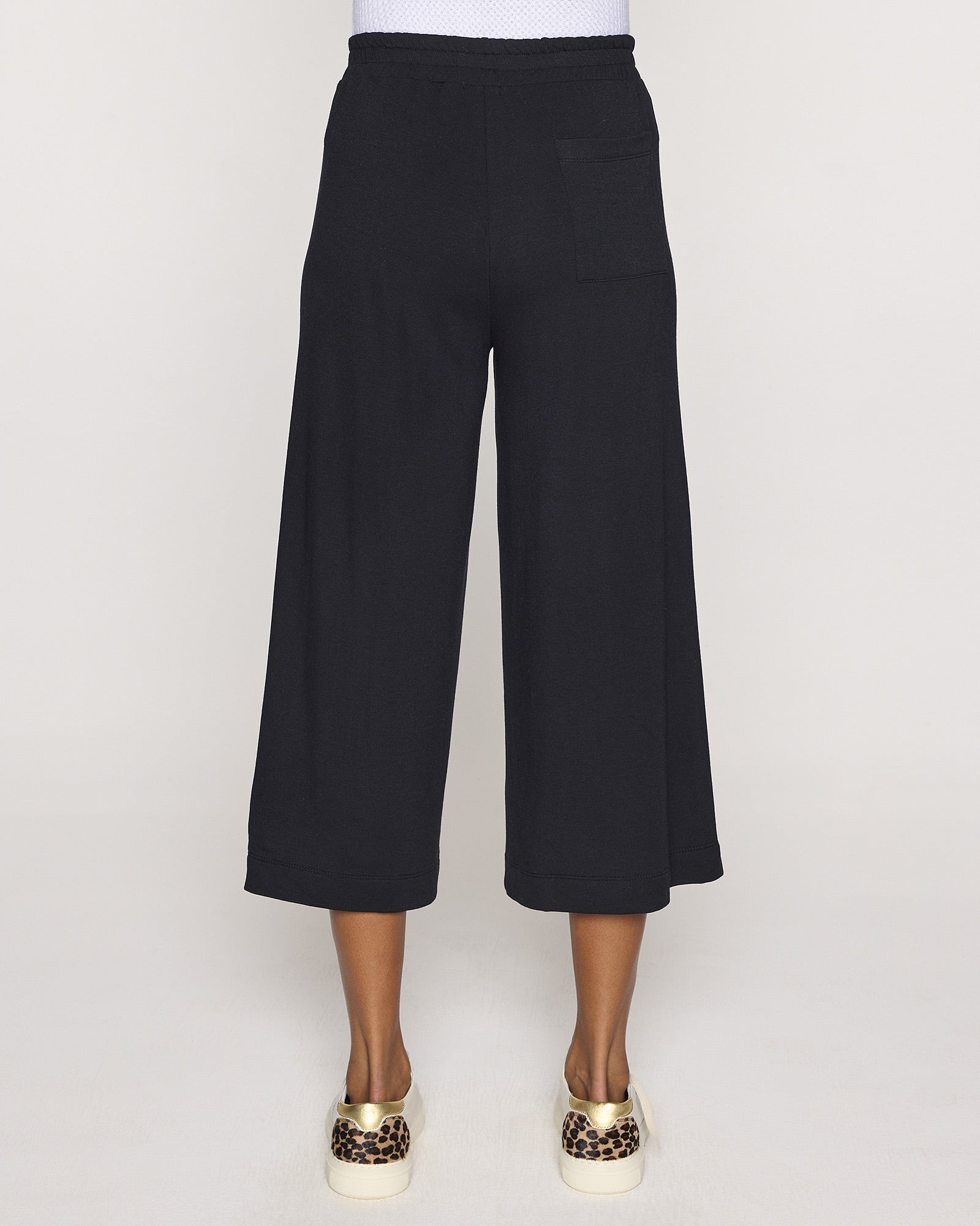 Black | The Culottes Back