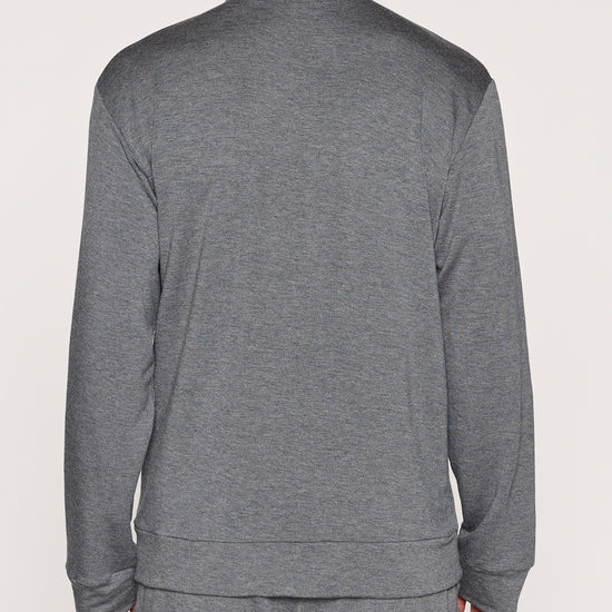 Dark Gray | The Men's 1/4 Zip Back