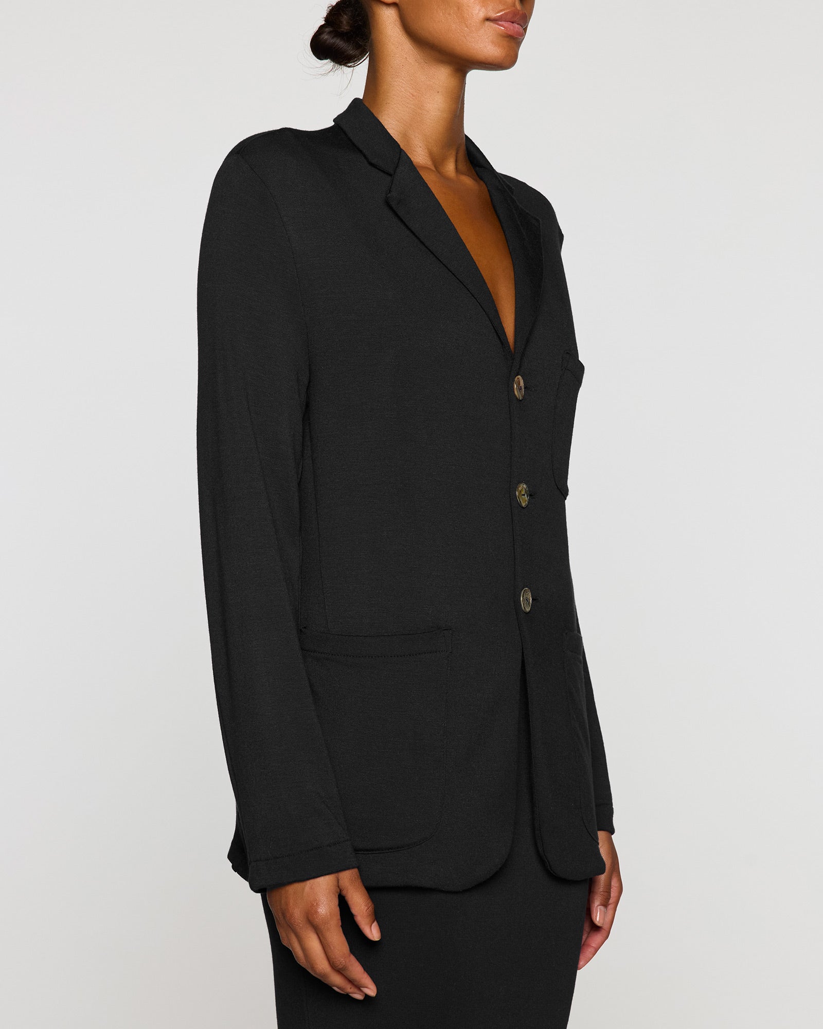 Black | The Big Rock Boyfriend Blazer