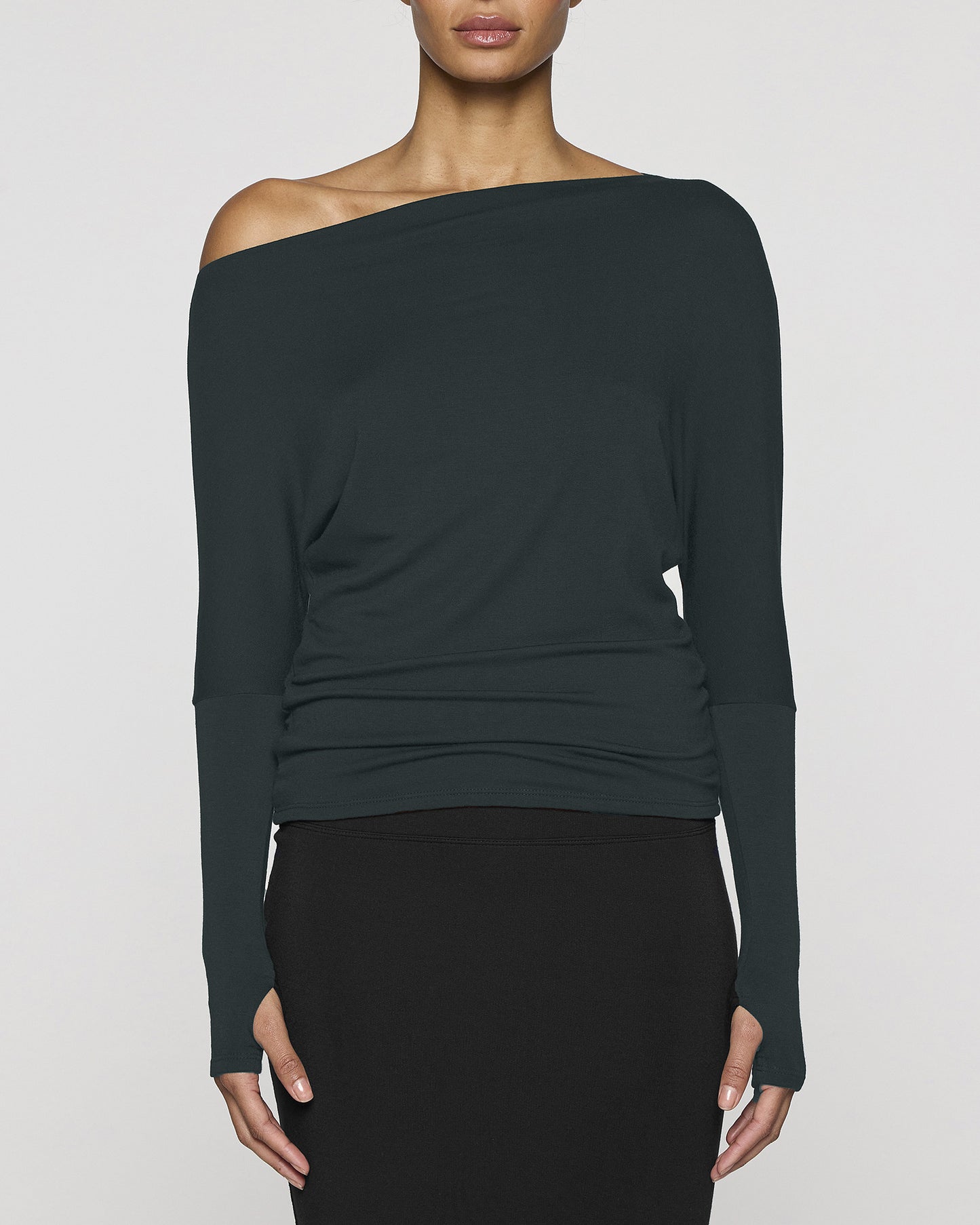 Hunter Green | The Cindy Top designed with Cindy Crawford