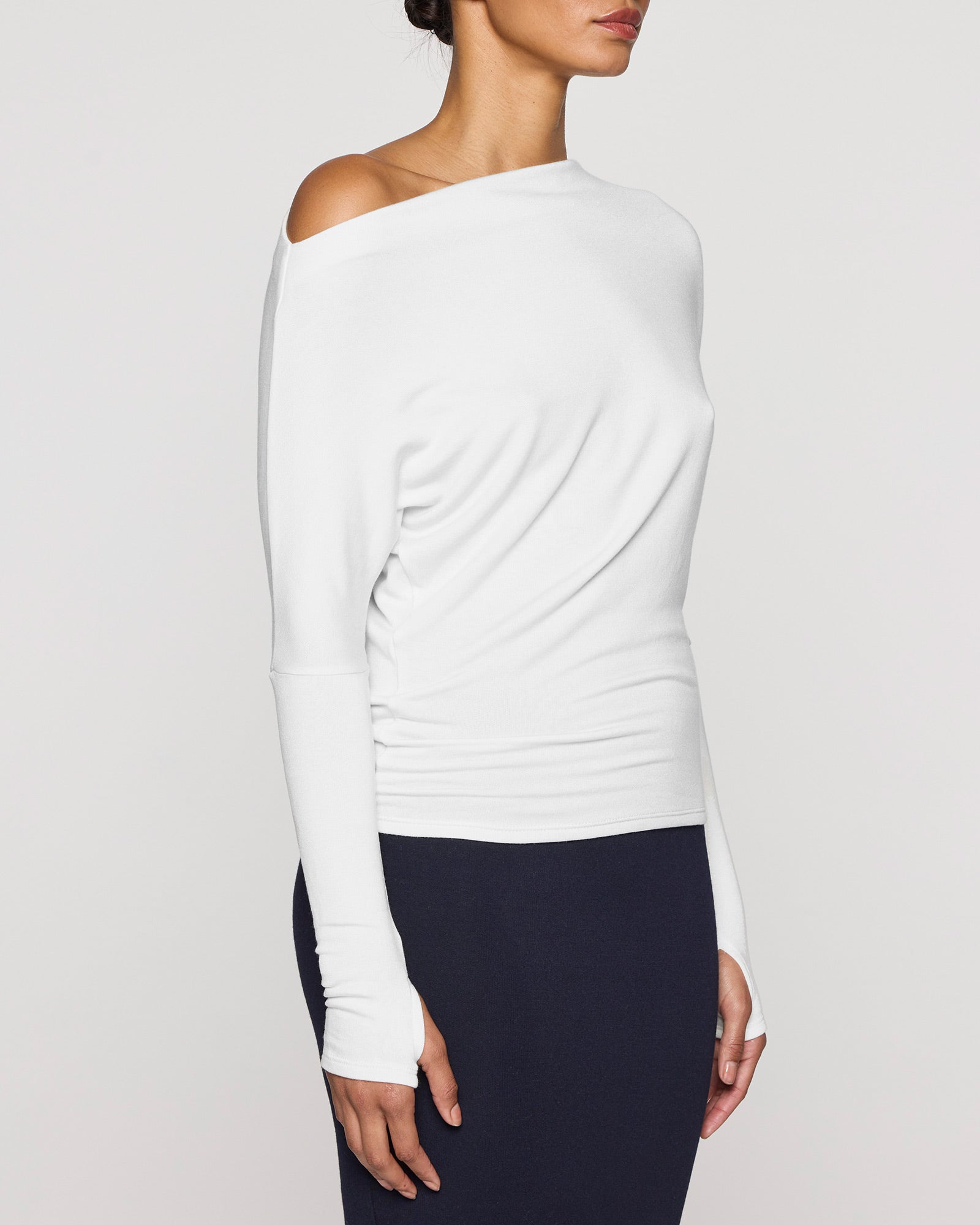 White | The Cindy Top Angle