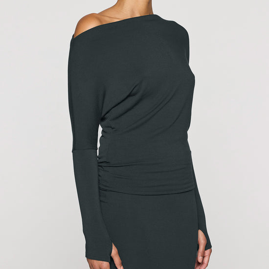 Hunter Green | The Cindy Top designed with Cindy Crawford