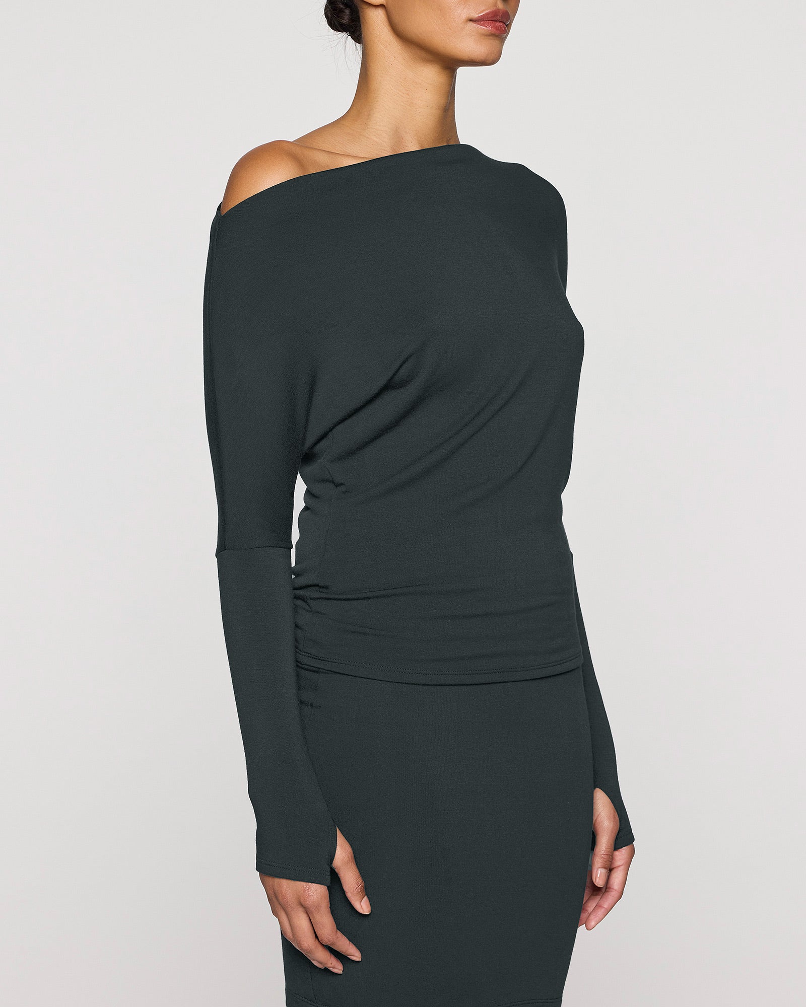 Hunter Green | The Cindy Top designed with Cindy Crawford