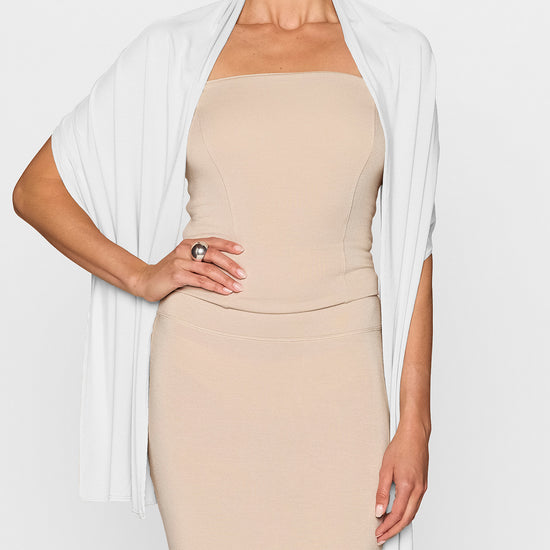 White | The Scarf LITE