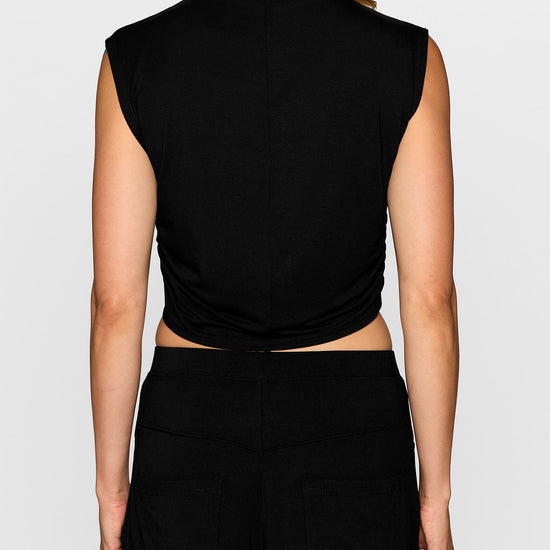 Black | The Nina Sleeveless Top