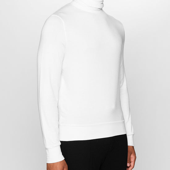 White | The Men's Turtleneck