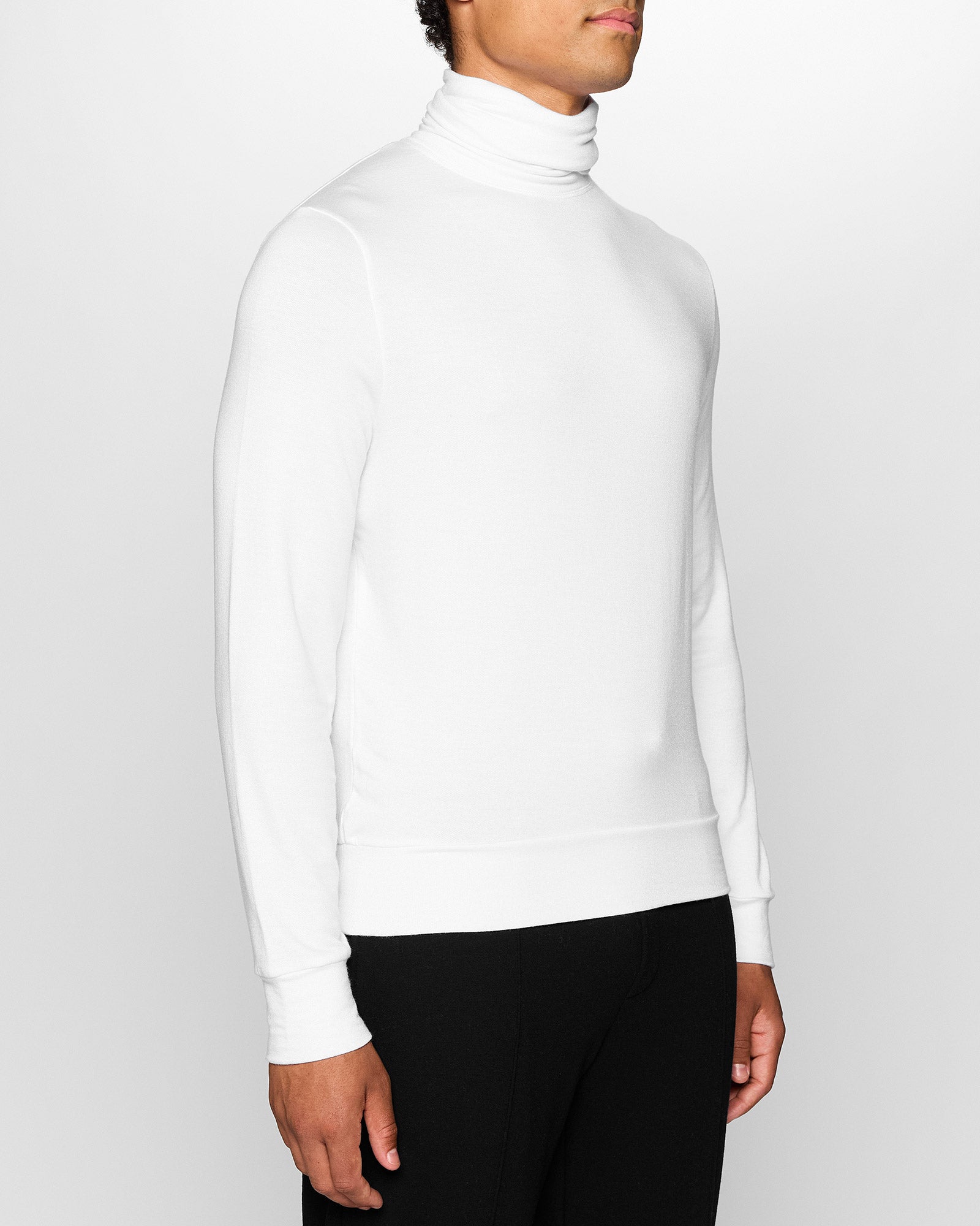 White | The Men's Turtleneck