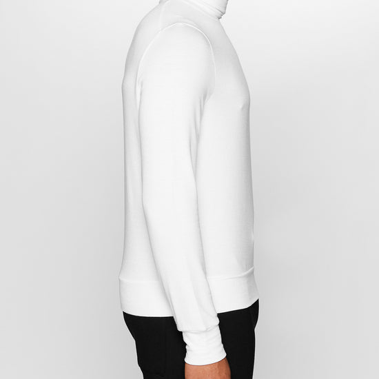 White | The Men's Turtleneck