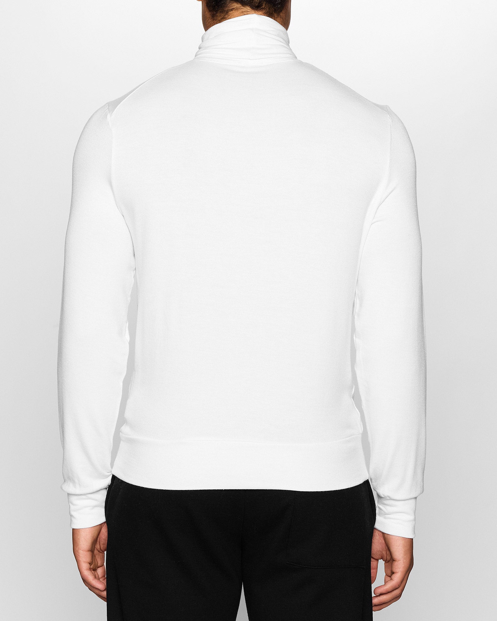 White | The Men's Turtleneck