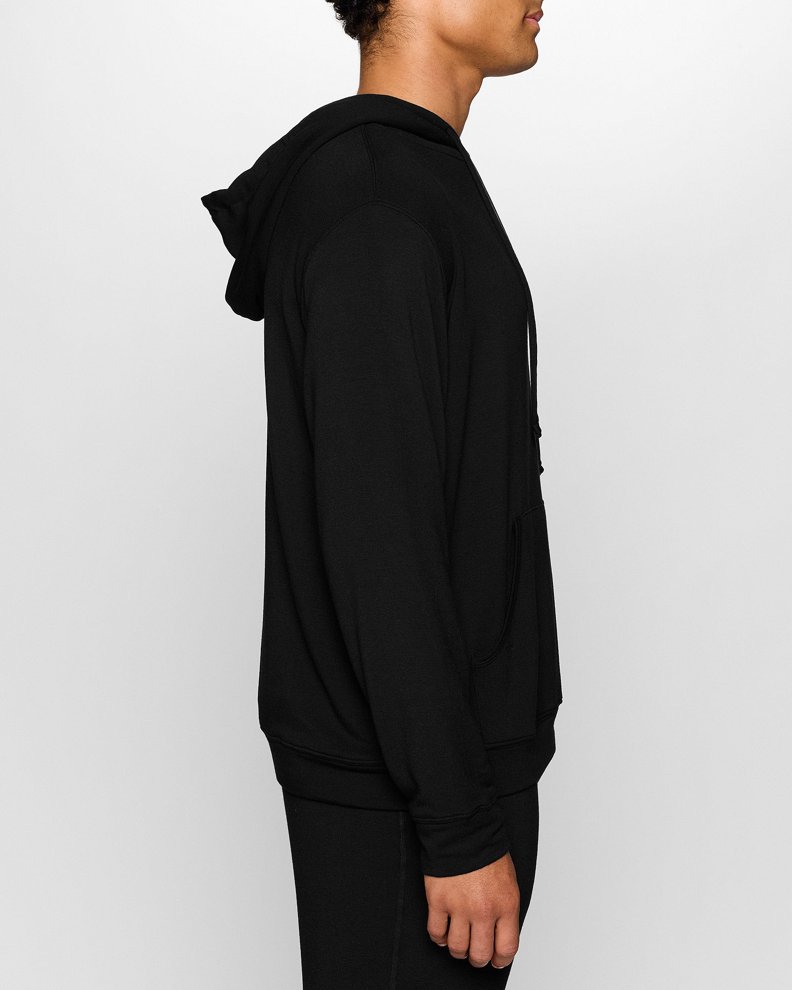 Black | Mens Skater Hoodie