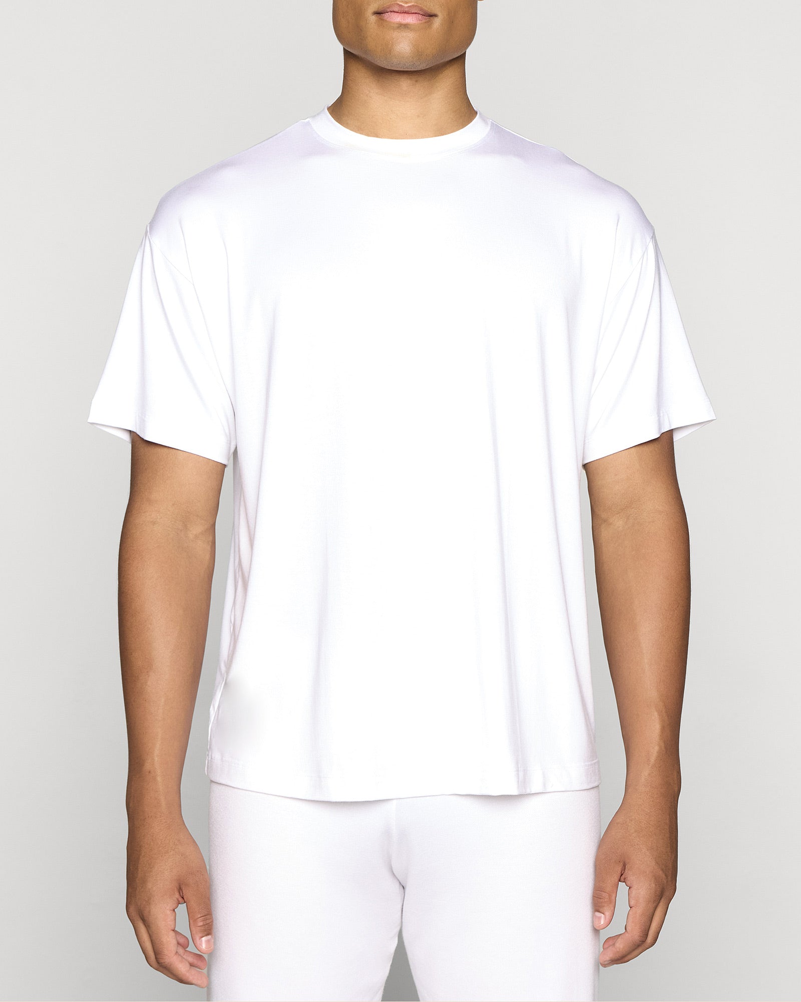 White | Men's Oversized T Lite