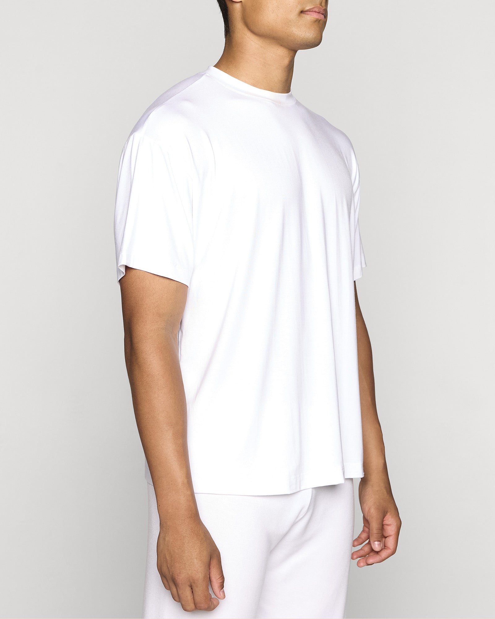 White | Men's Oversized T Lite