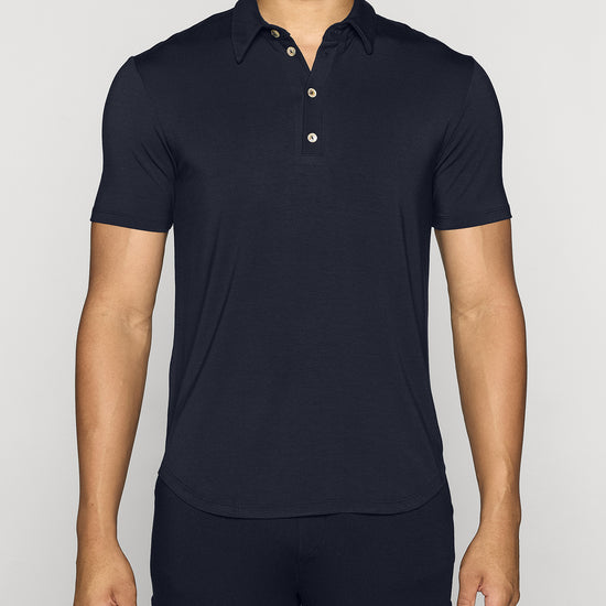 Navy | Point Polo Men's Bleusalt