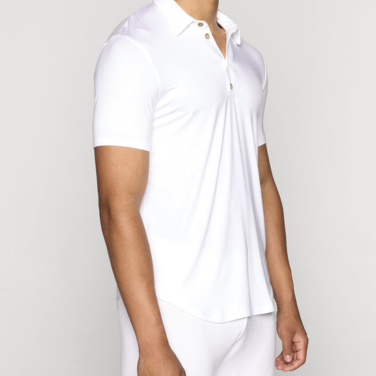 White | Point Polo Men's Bleusalt