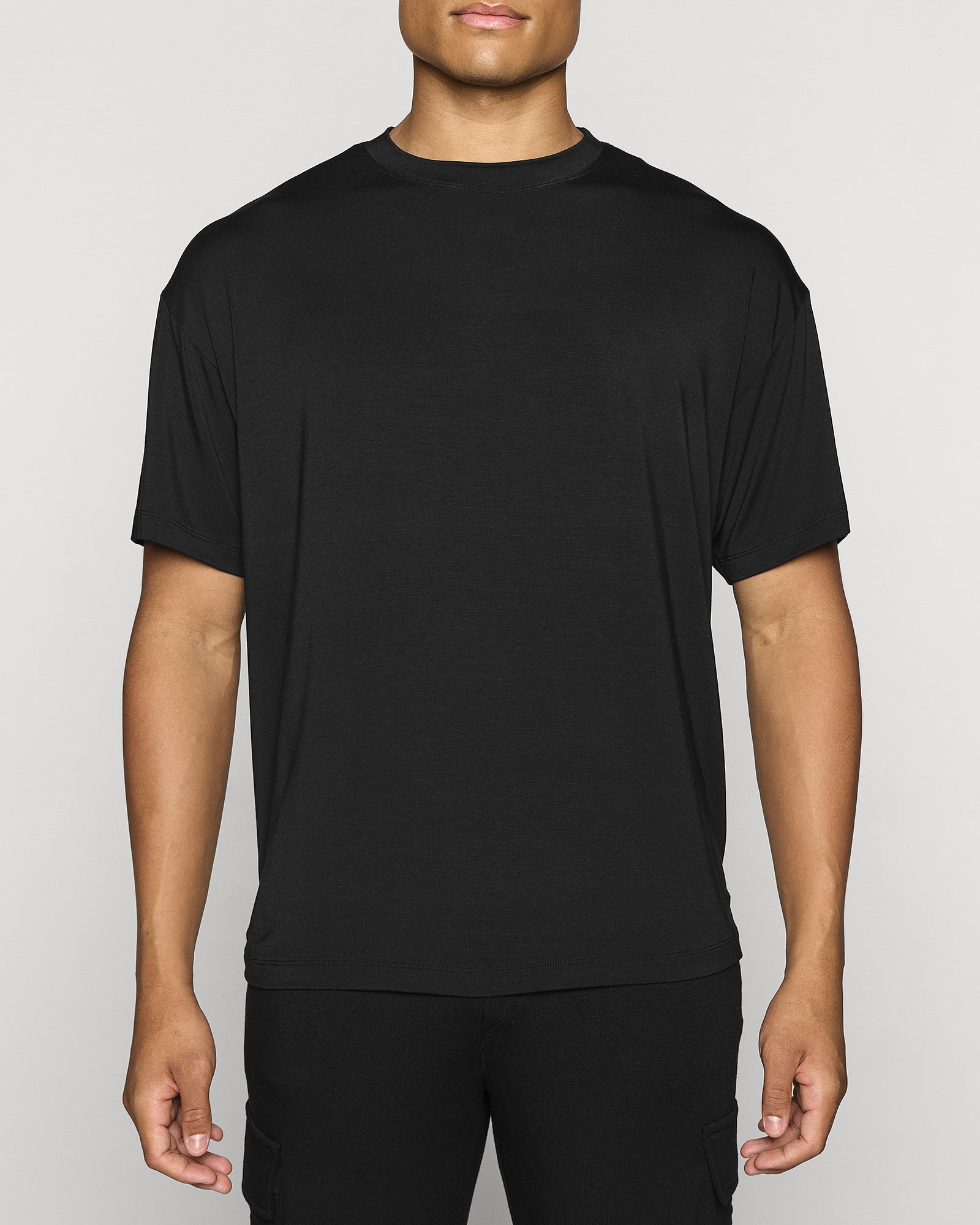 Black | Men's Oversized T Lite