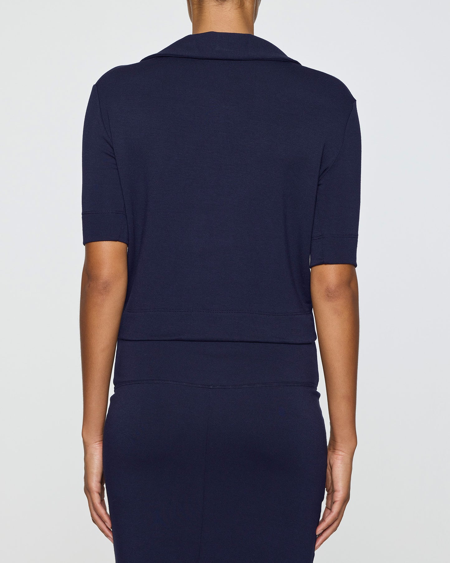 Navy | Women's Elevated Polo Back