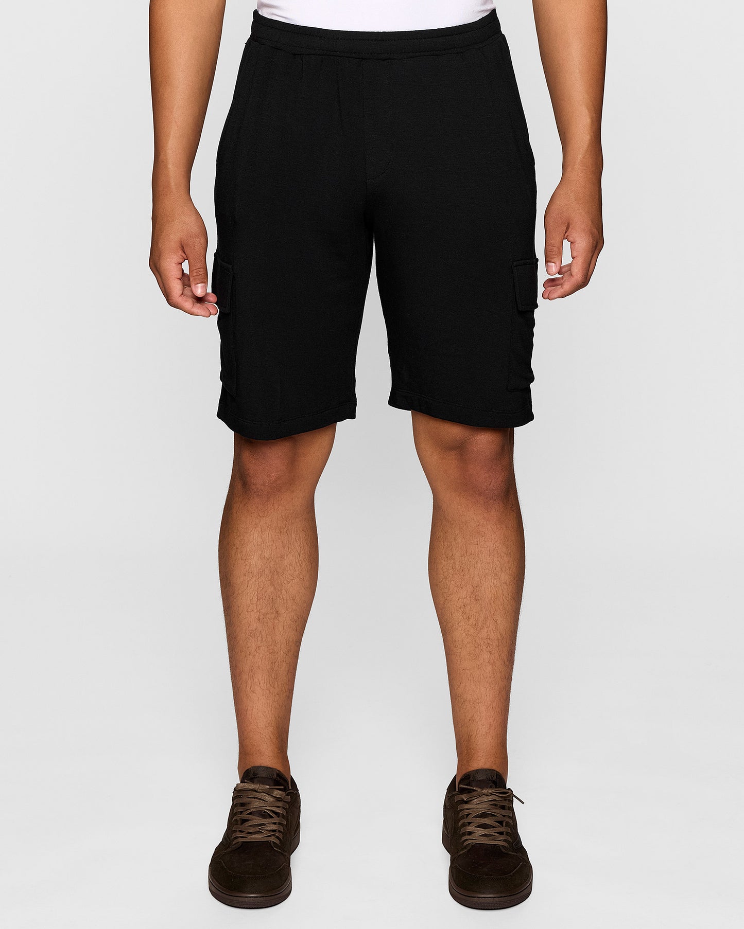 Black | Men's Cargo Short by Bleusalt