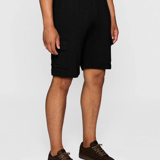 Black | Men's Cargo Short by Bleusalt