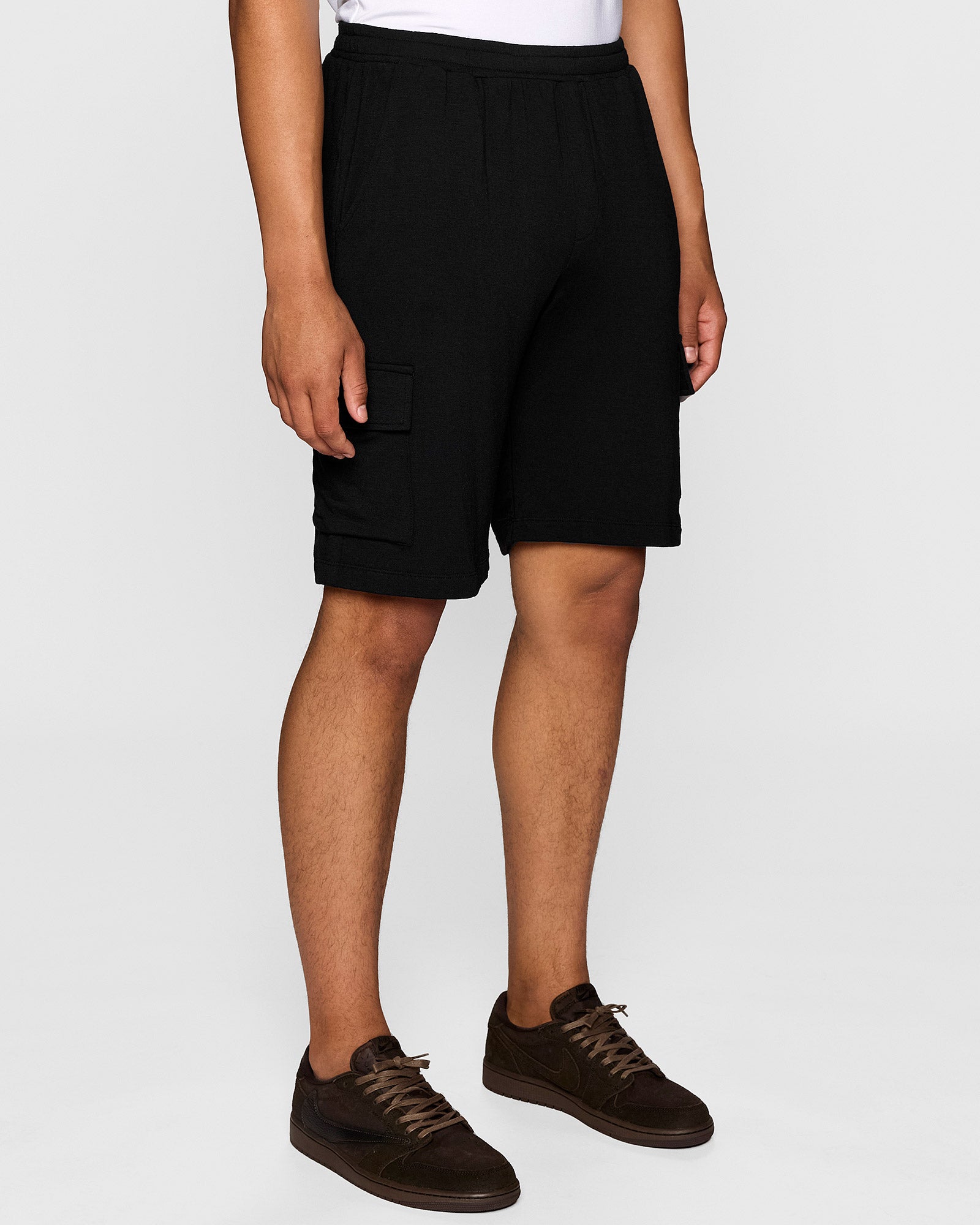 Black | Men's Cargo Short by Bleusalt