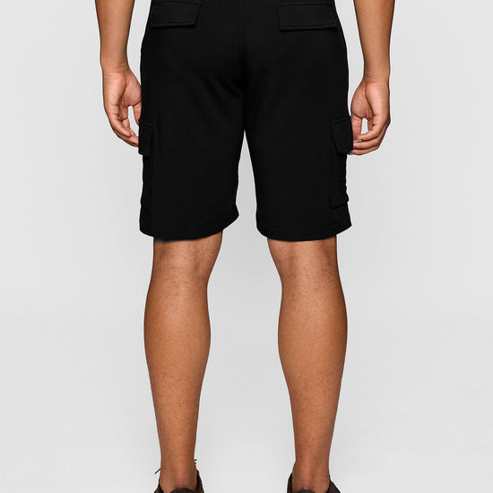 Black | Men's Cargo Short by Bleusalt