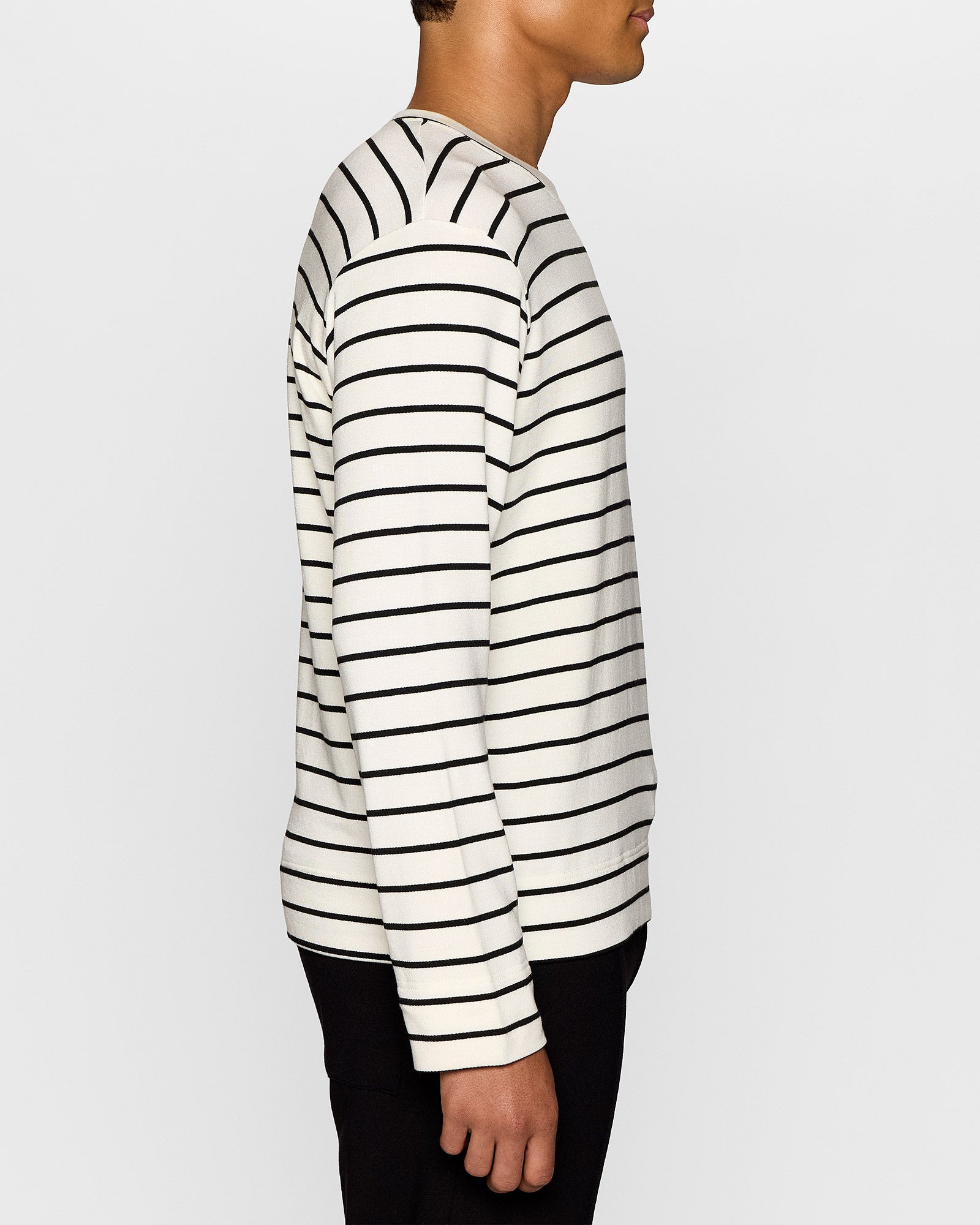 Stripe | Men's Long Sleeve Crew Shirt