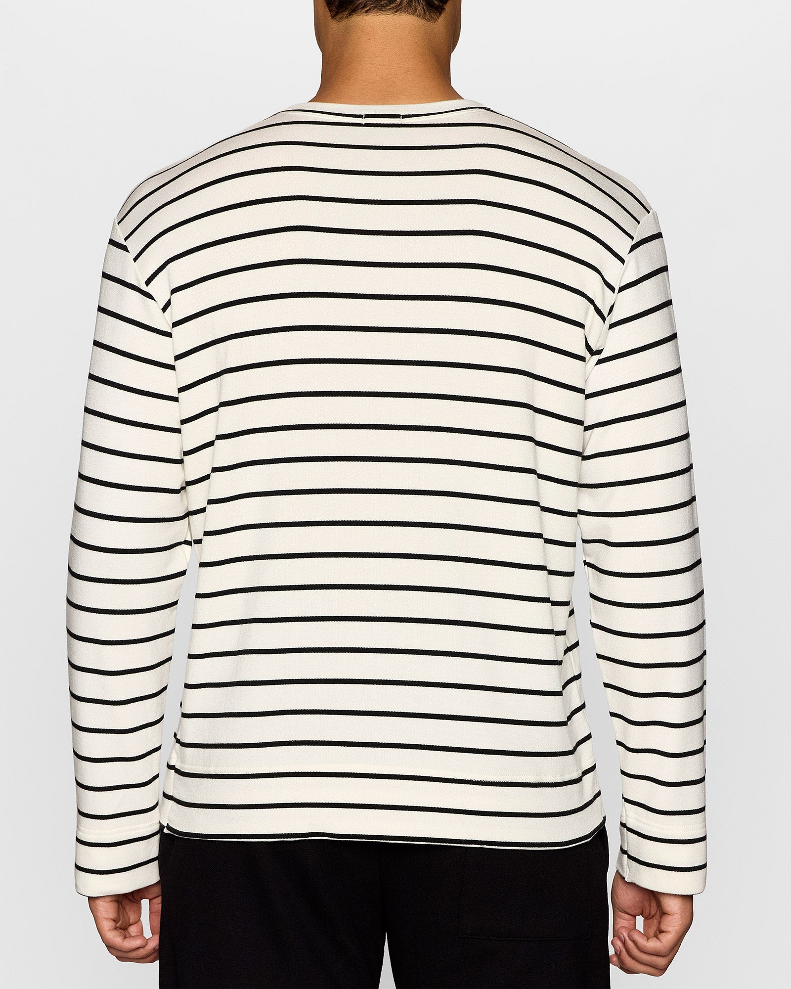 Stripe | Men's Long Sleeve Crew Shirt