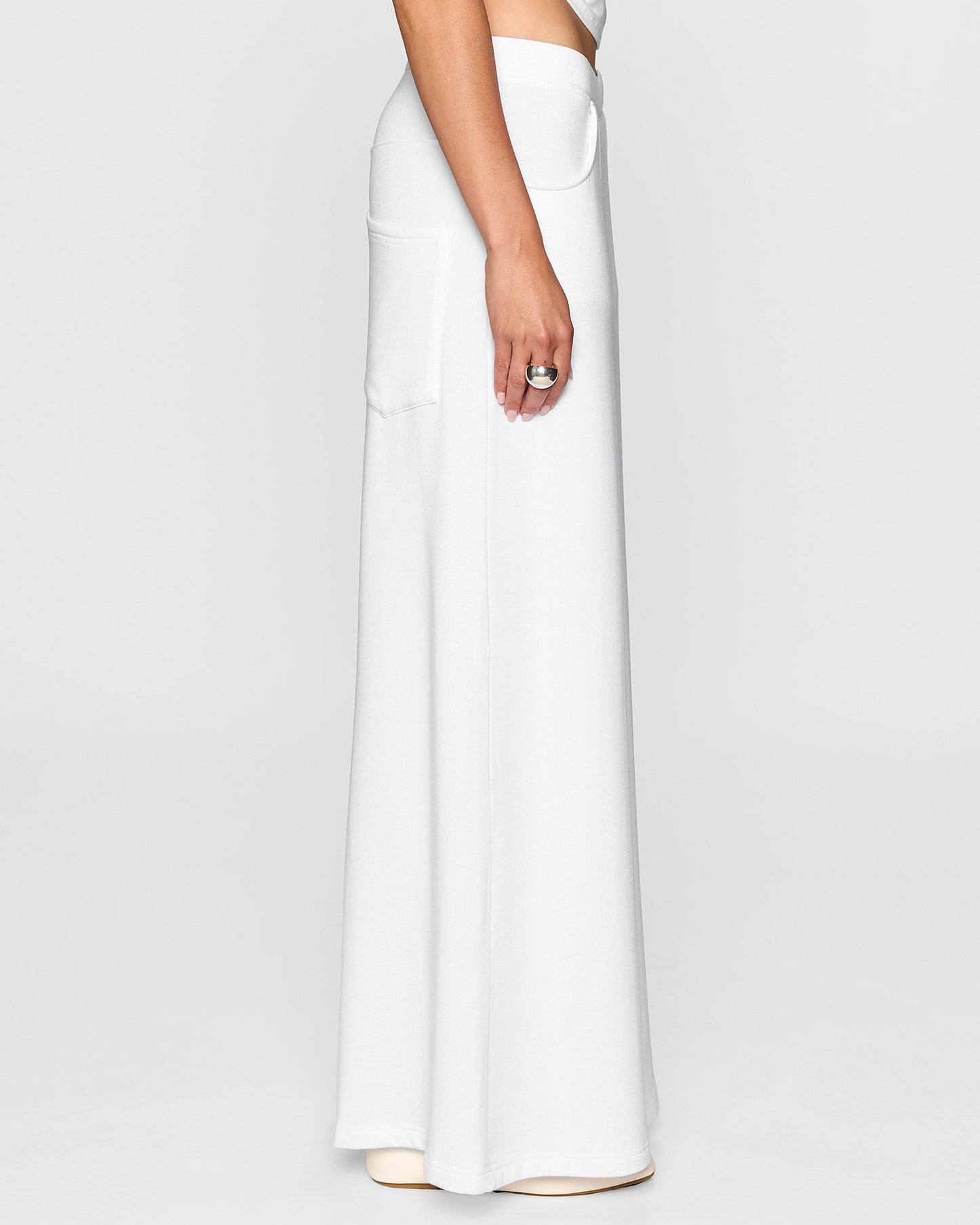White | The Lyndie Pant by Bleusalt