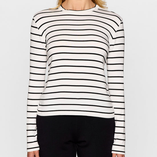 Stripe | Women's Long Sleeve Crew Shirt