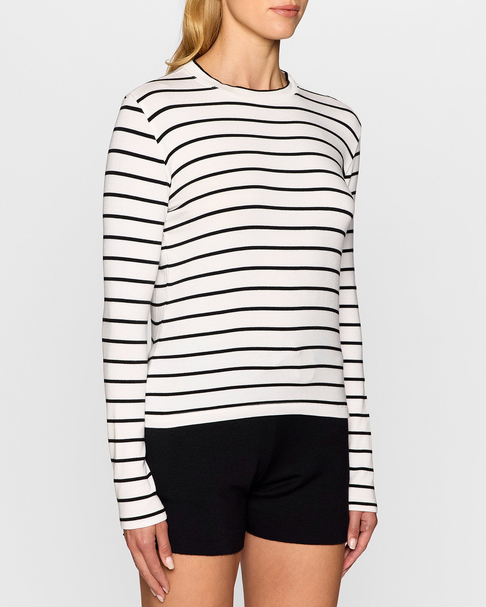 Stripe | Women's Long Sleeve Crew Shirt