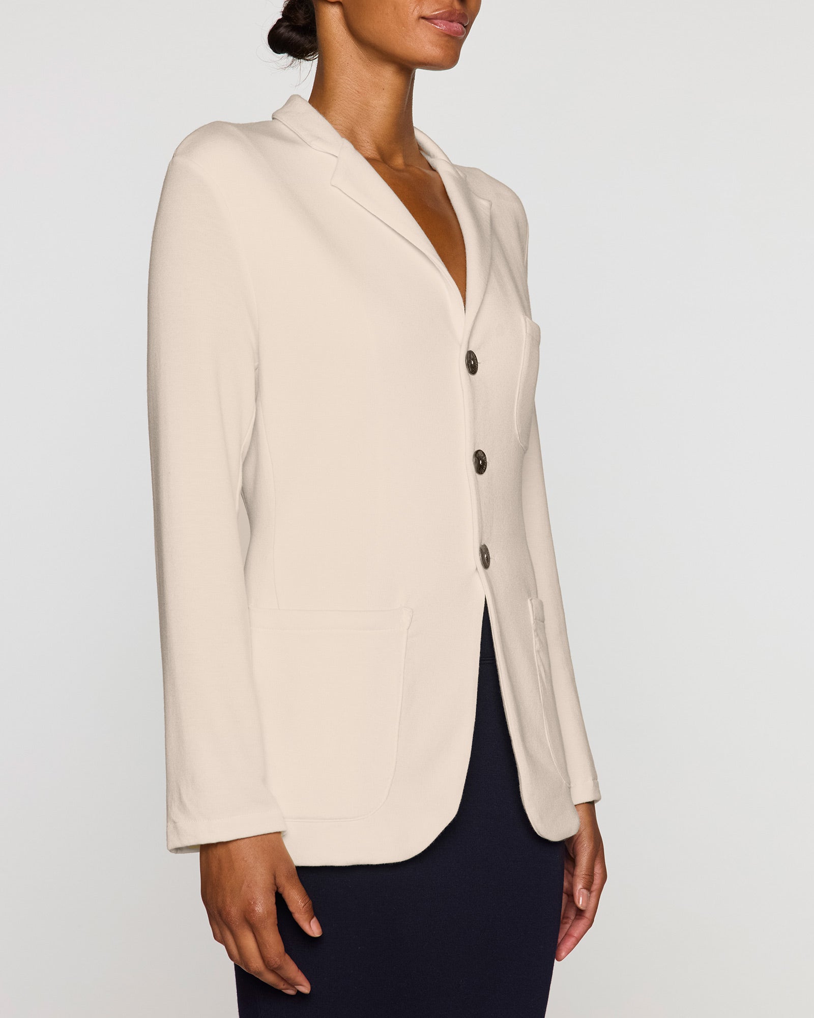 Stone | The Women's Blazer Angle