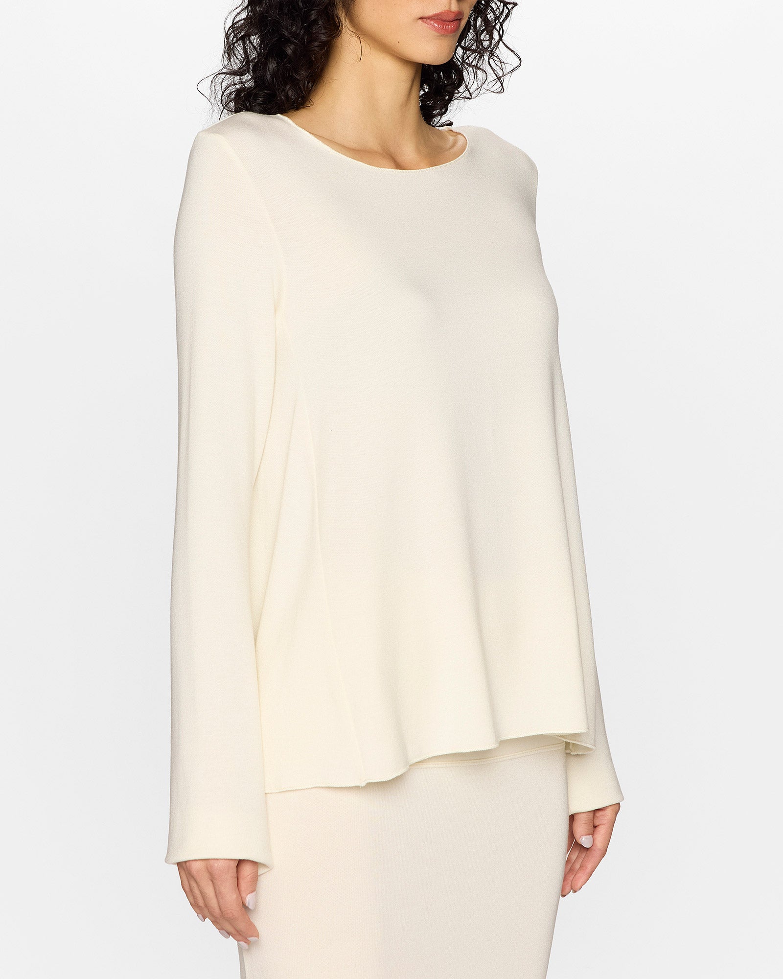 Unbleached | The Long Barbra Top by Bleusalt