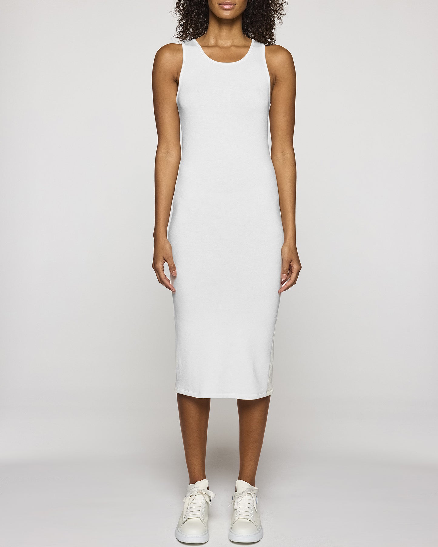 White | The Tank Dress Front