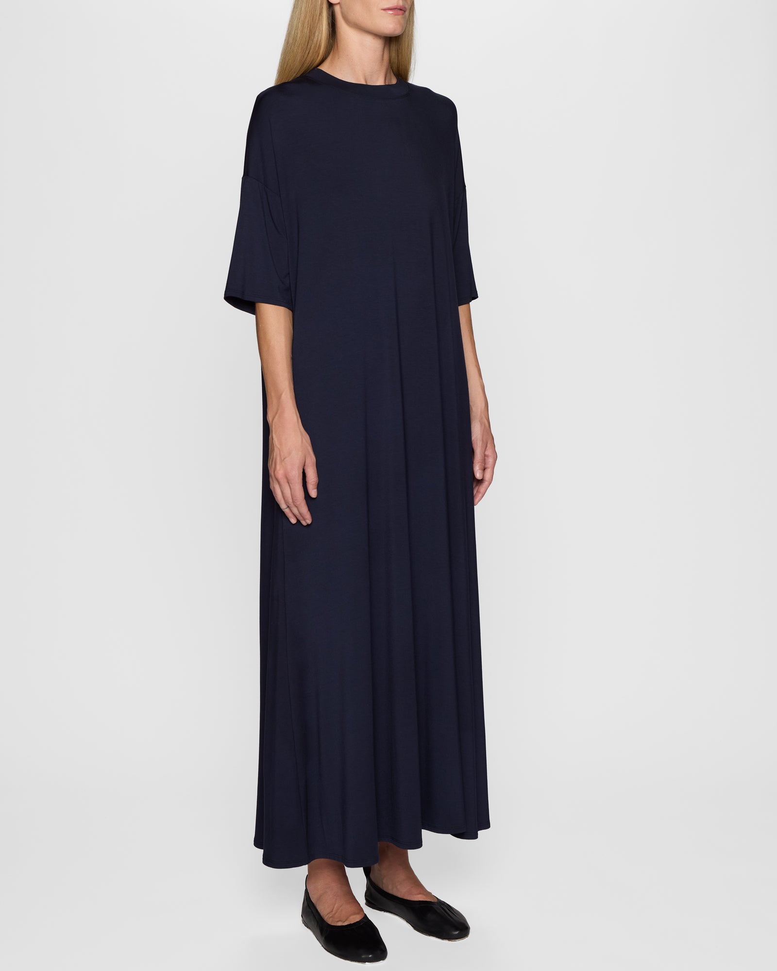 Navy | The Oversized T Dress Lite