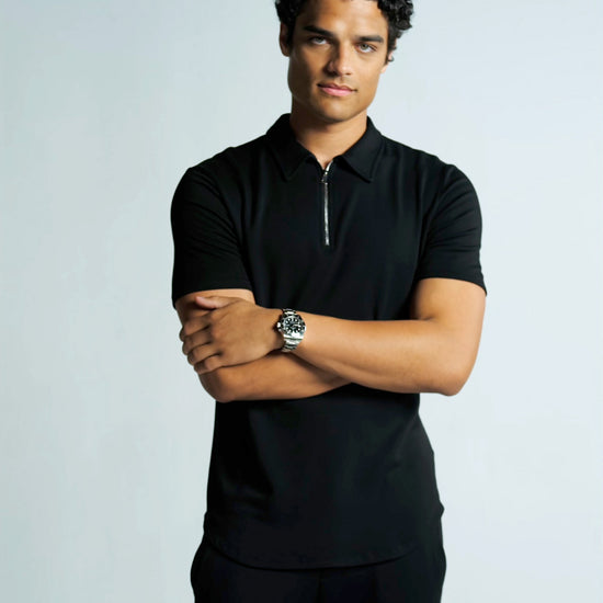 All | The Men's Zip Polo by Bleusalt