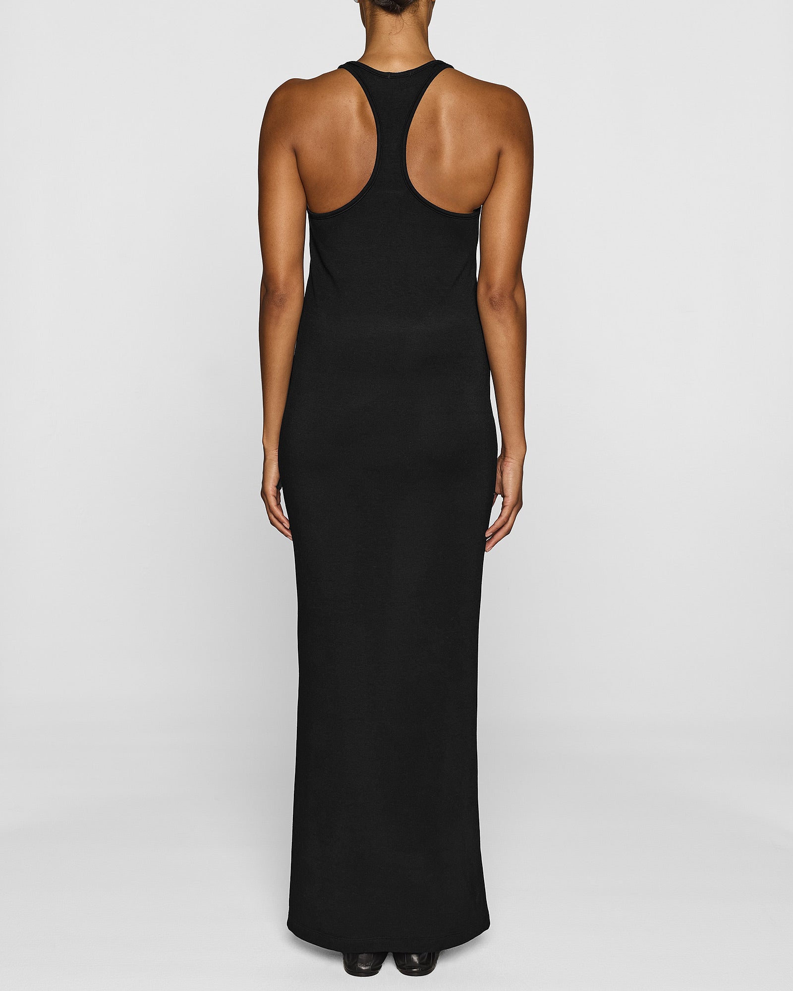 Black | The Racerback Tank Dress