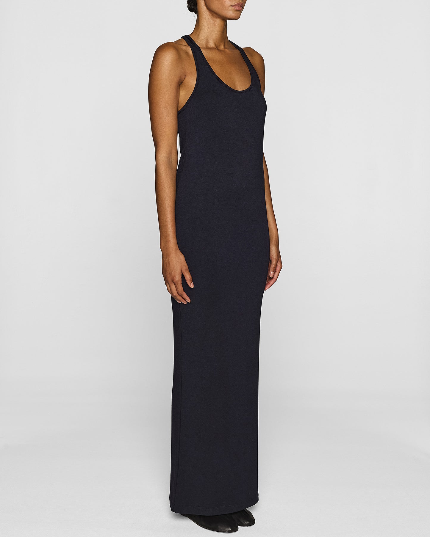 Navy | The Racerback Tank Dress