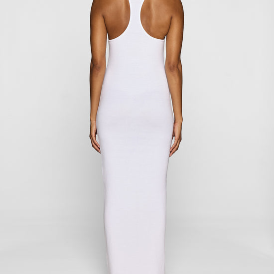 White | The Racerback Tank Dress