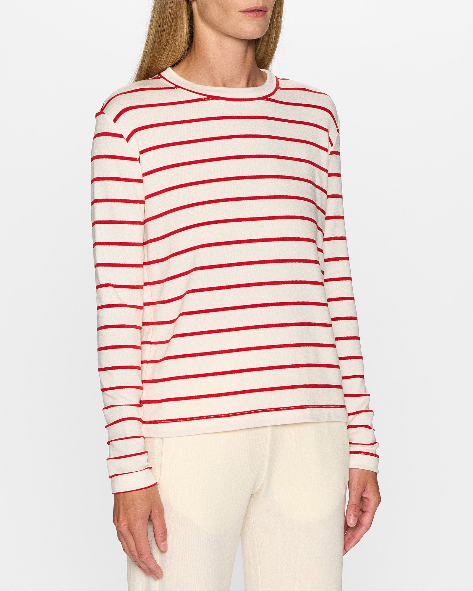 Red Stripe | The Classic Crew by Bleusalt