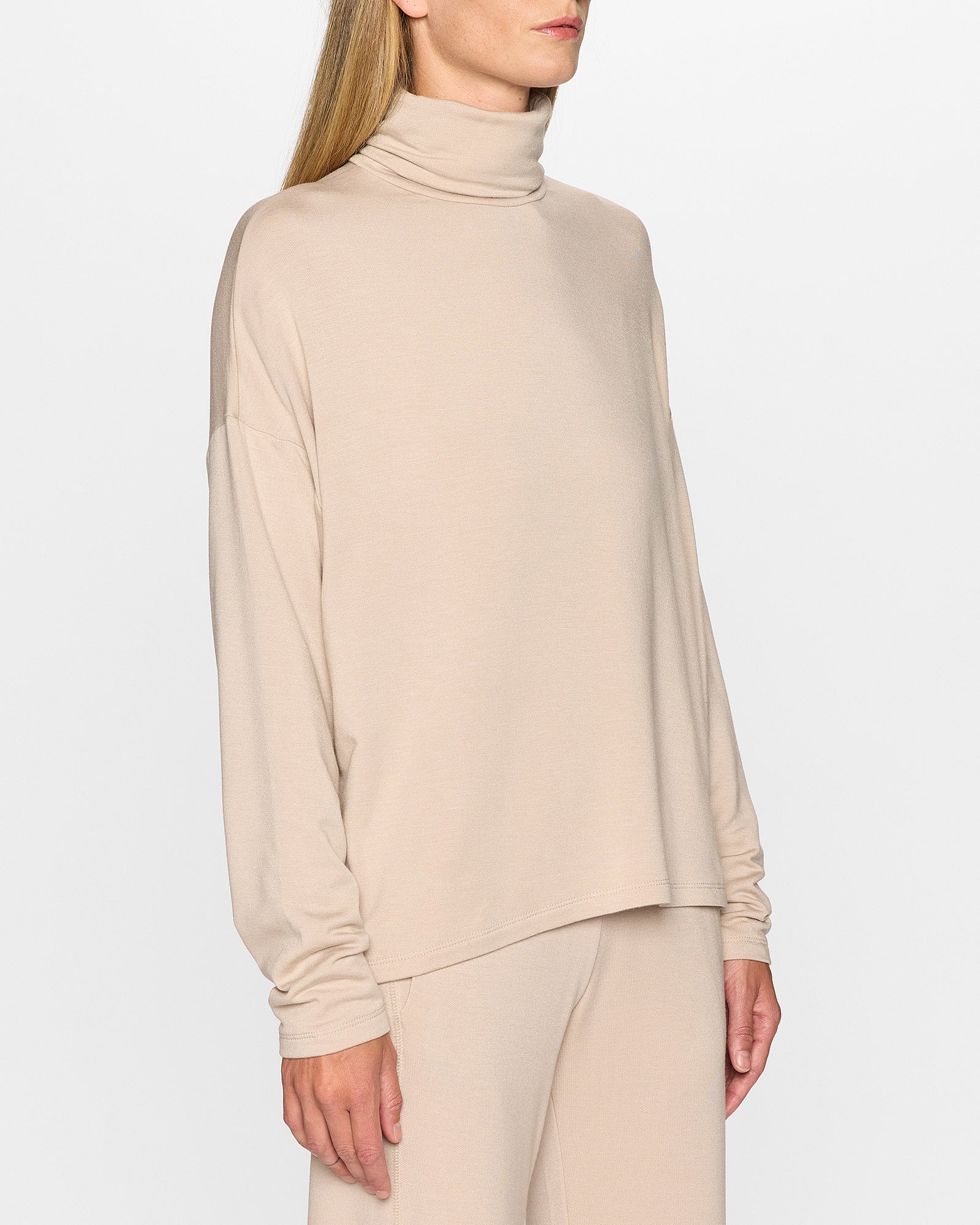 Stone | The Oversized Turtleneck