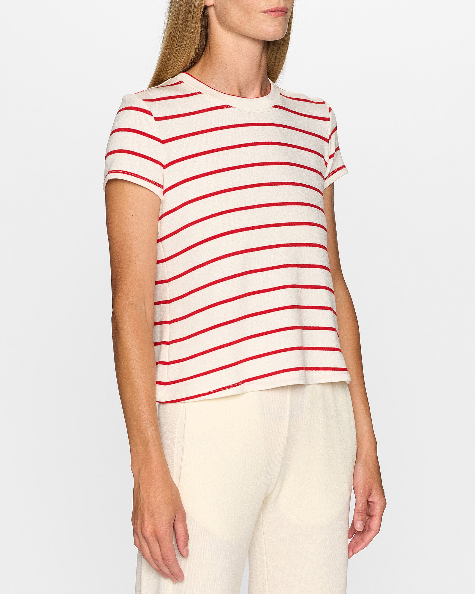 Red Stripe | The Perfect Womens T-Shirt