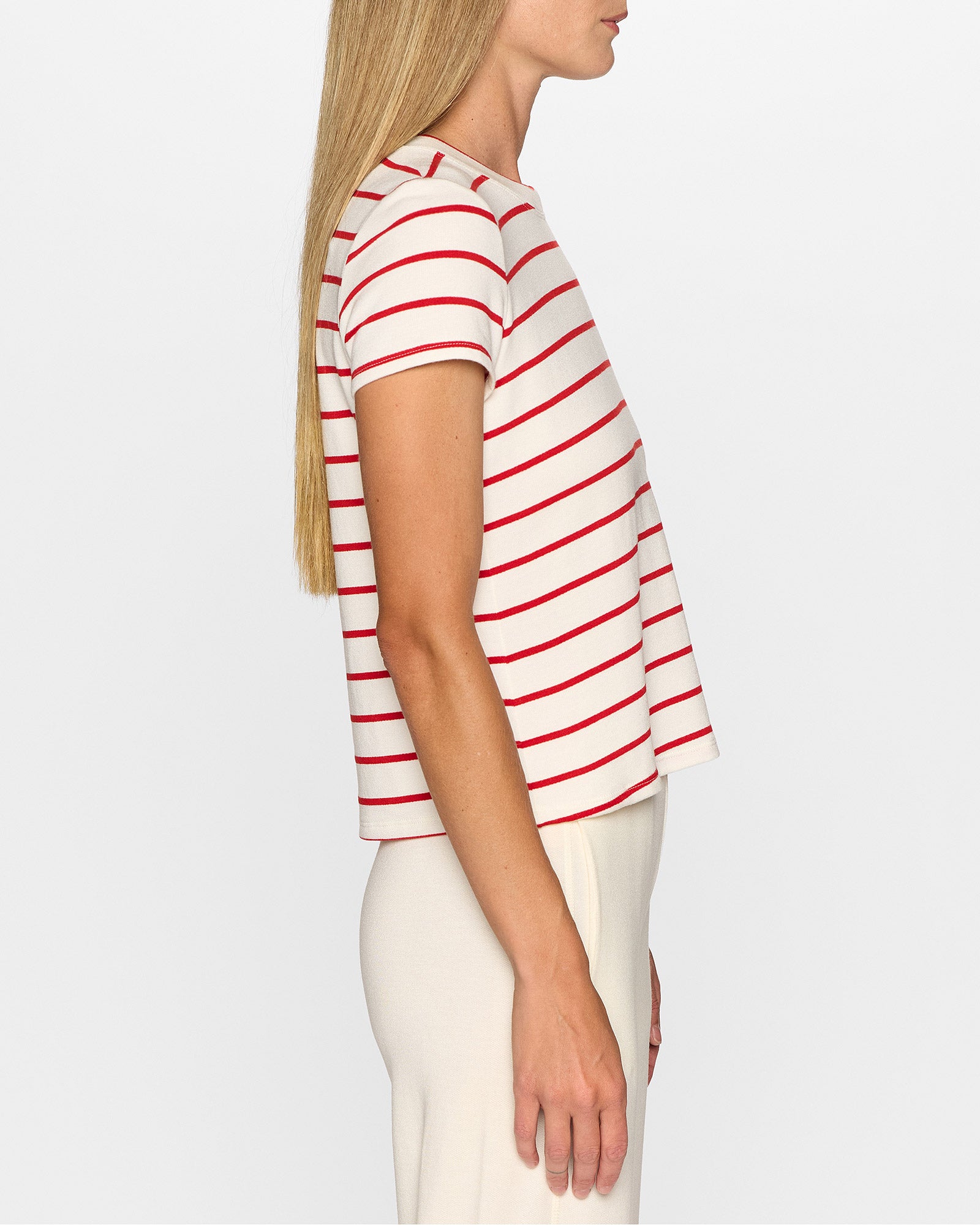 Red Stripe | The Perfect Womens T-Shirt