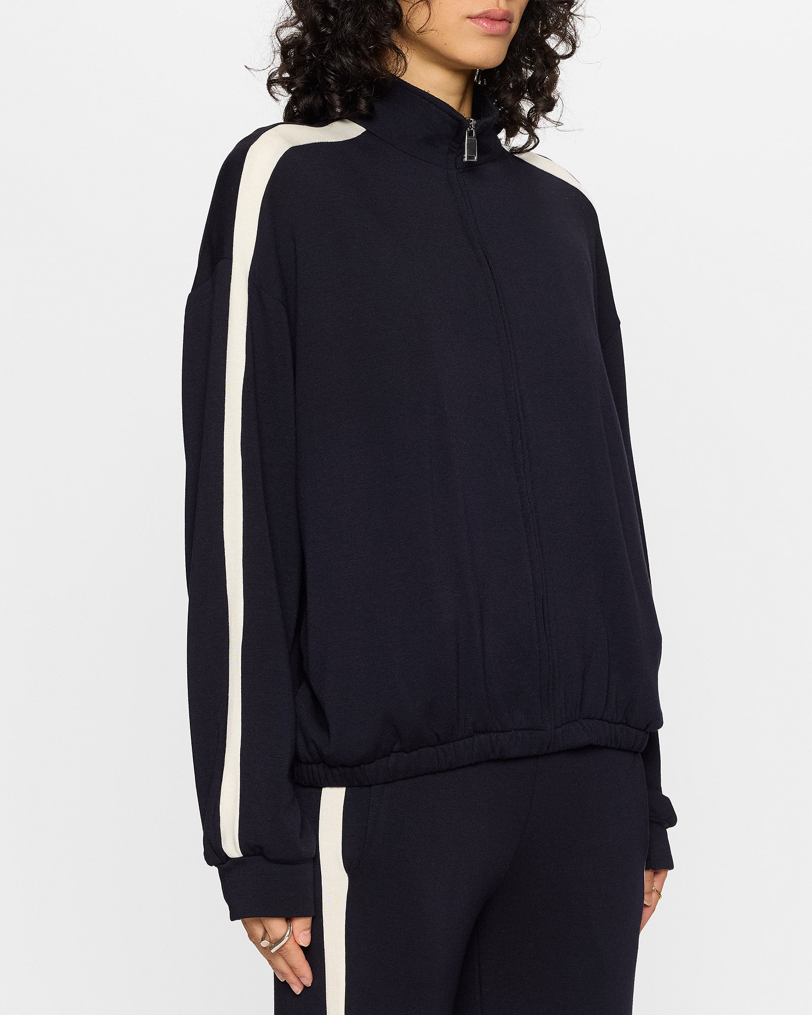 Navy/Unbleached | The Bui Racer Zip