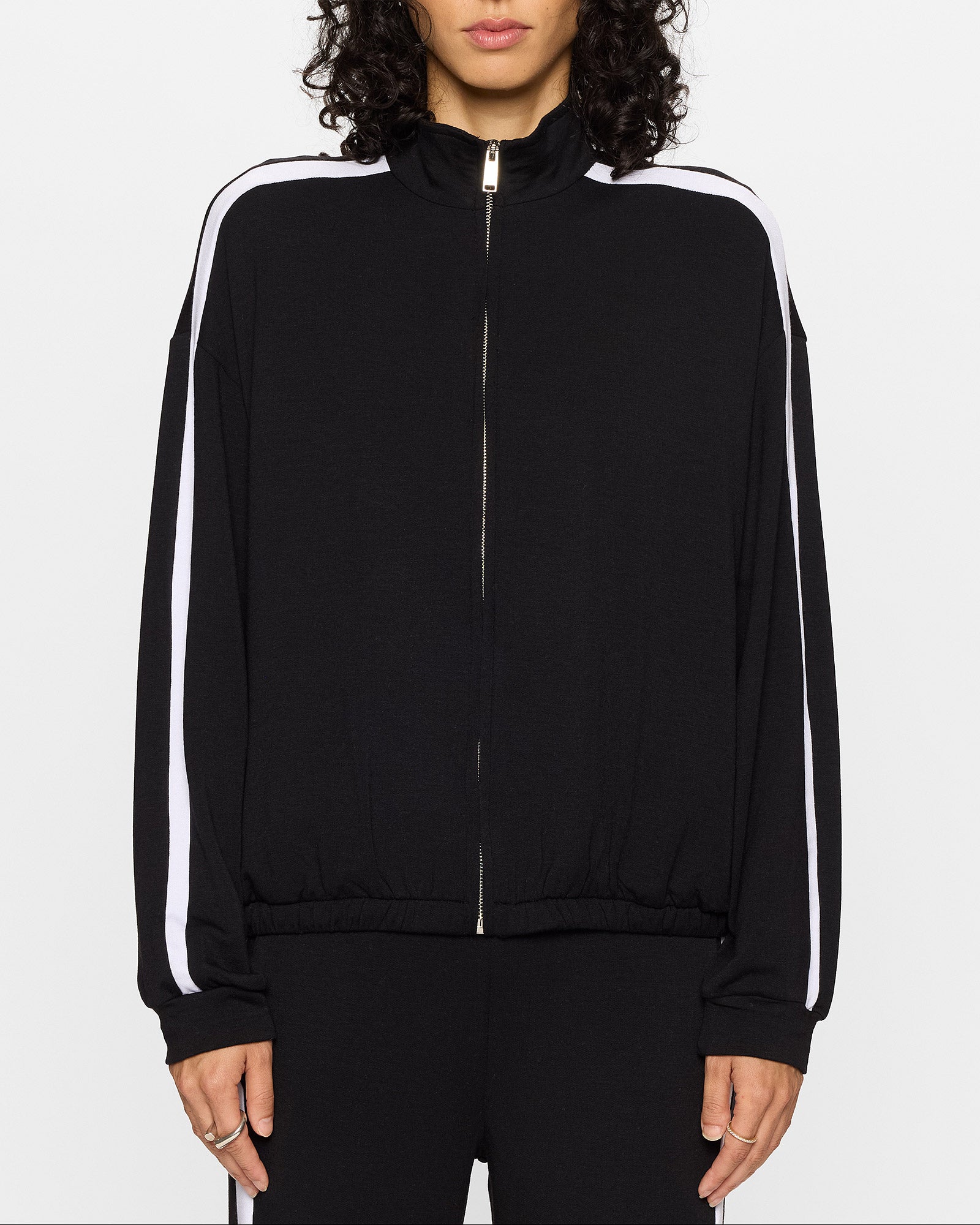 Black/White | The Bui Racer Zip