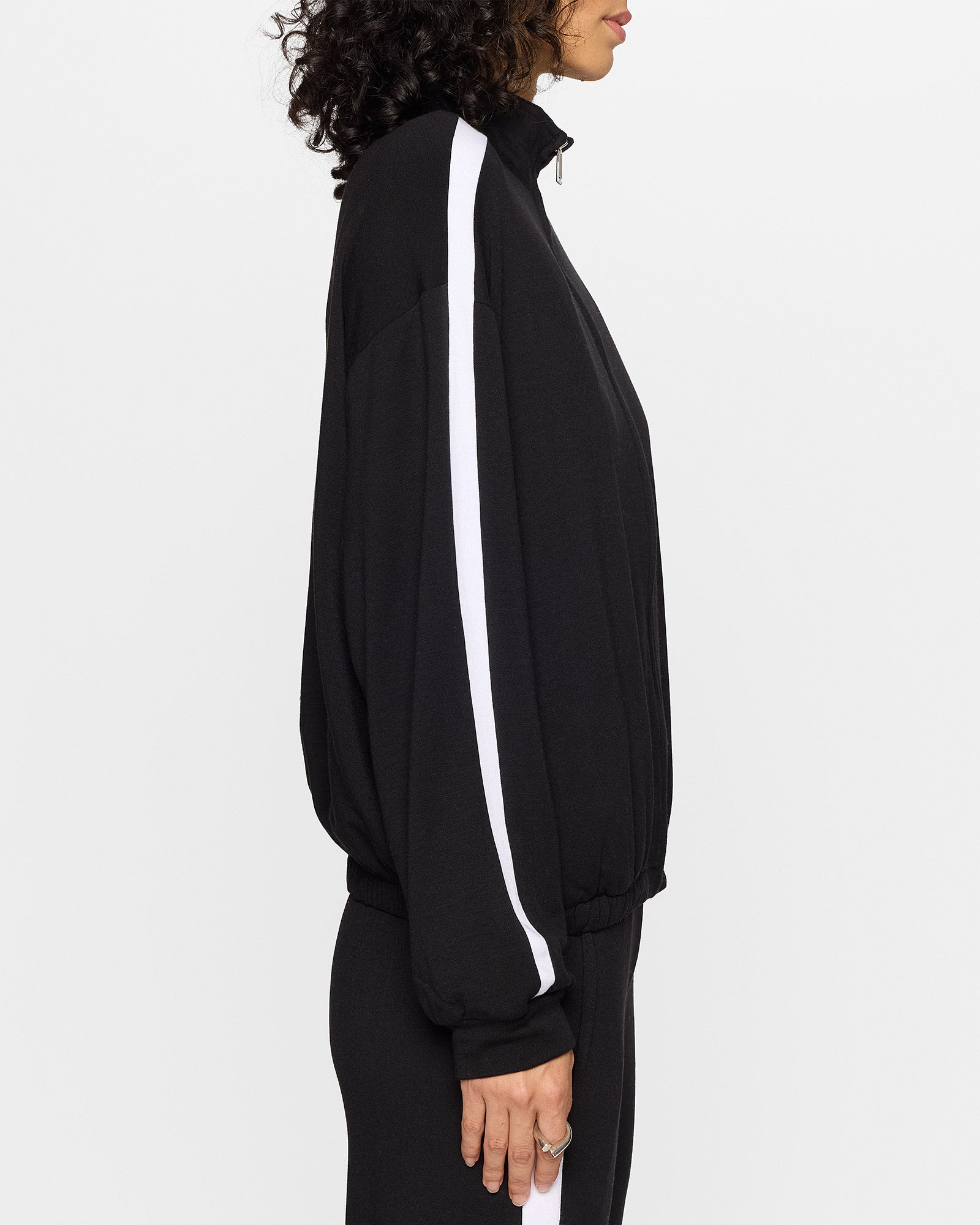 Black/White | The Bui Racer Zip