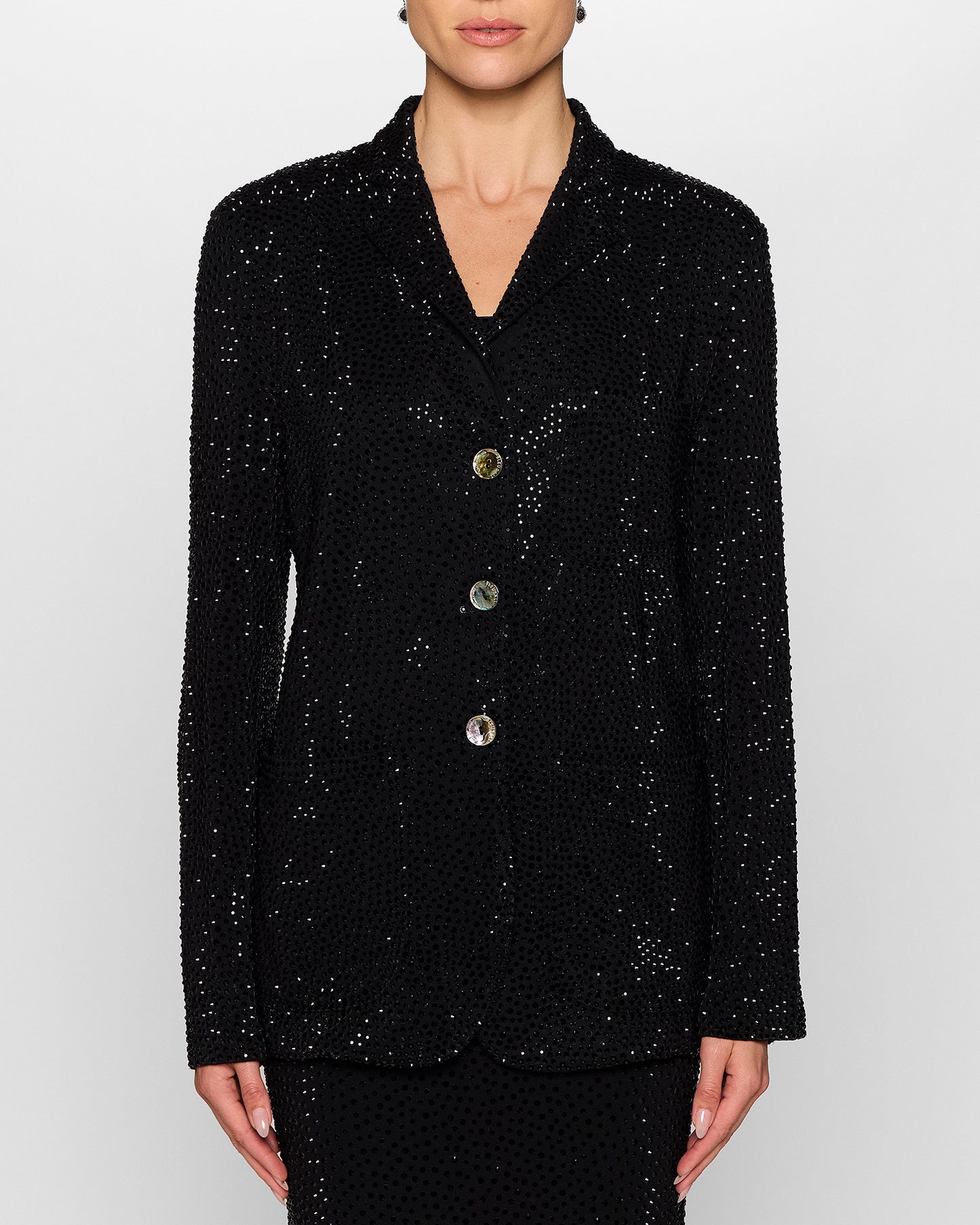 The Sparkle Big Rock Boyfriend Blazer