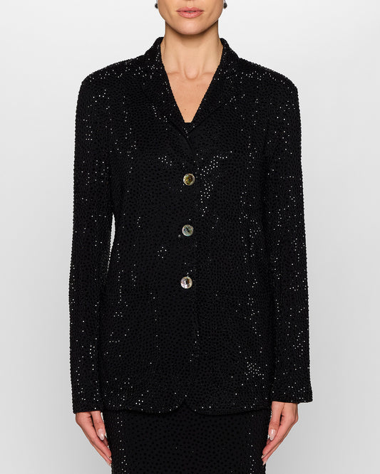 The Sparkle Big Rock Boyfriend Blazer