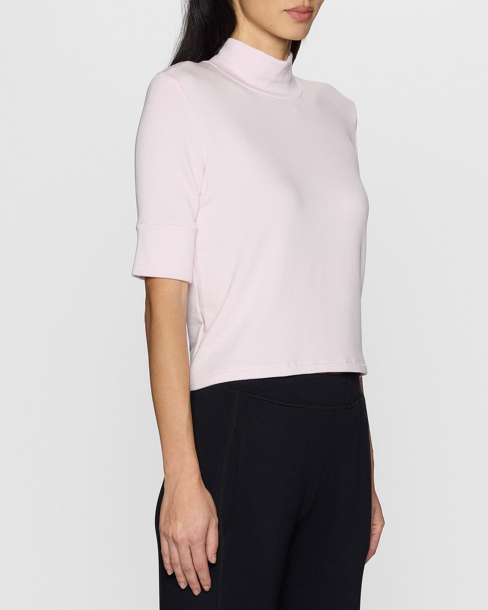Petal | The Mock Neck Top by Bleusalt